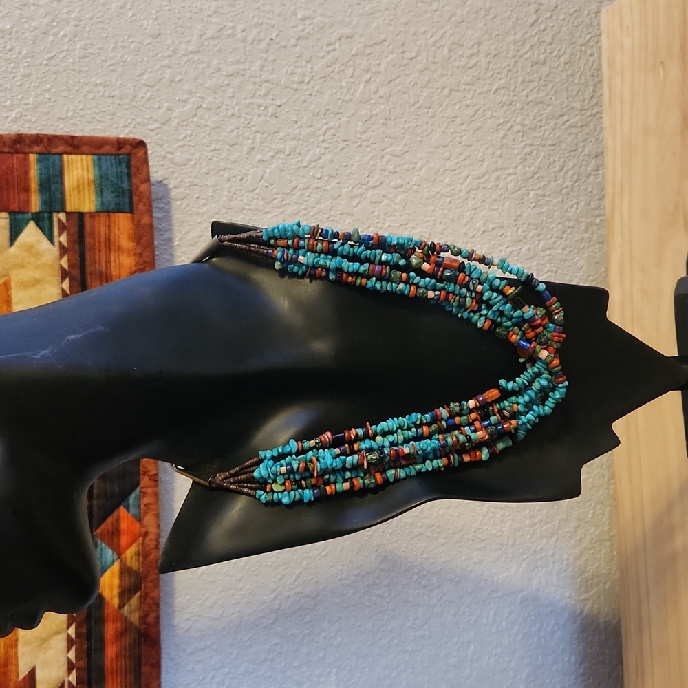 Multi Stone Necklace